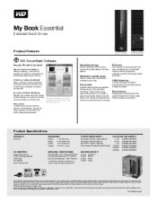 Western Digital My Book Essential User Manual